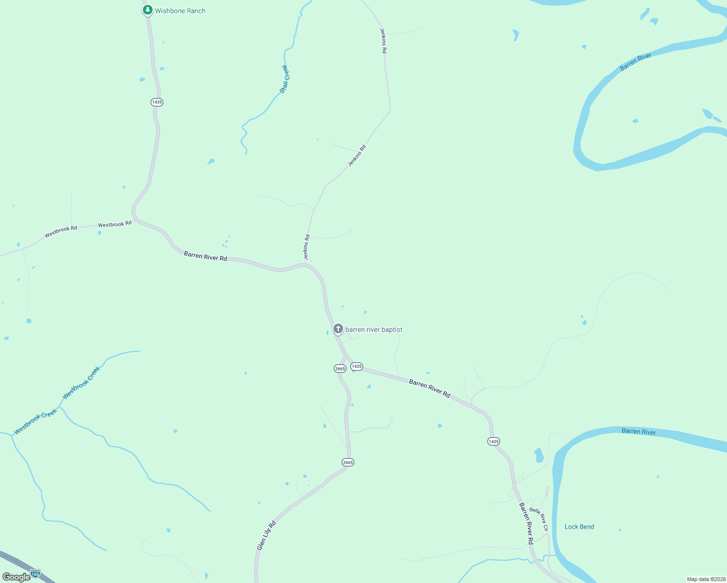 map of restaurants, bars, coffee shops, grocery stores, and more near 6000 Barren River Road in Bowling Green