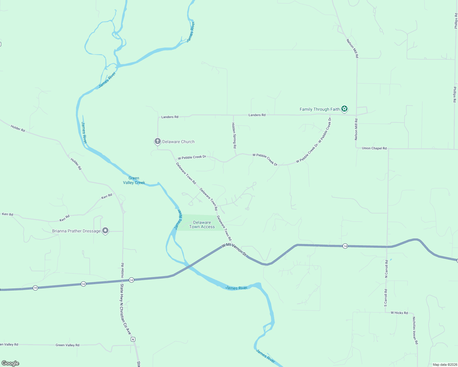 map of restaurants, bars, coffee shops, grocery stores, and more near 705-765 Dogwood Court in Nixa