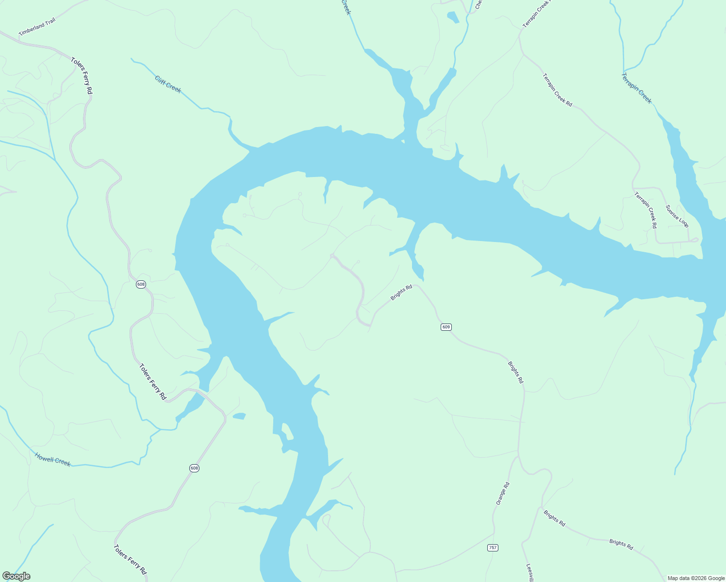 map of restaurants, bars, coffee shops, grocery stores, and more near Eagle Pointe Shores Drive in Pittsville