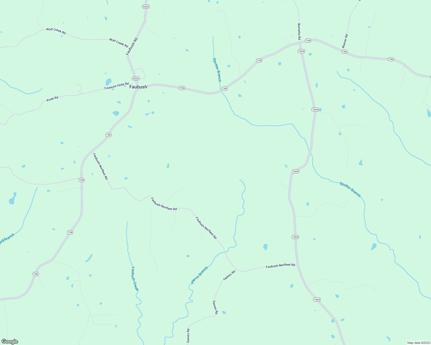 map of restaurants, bars, coffee shops, grocery stores, and more near in Faubush