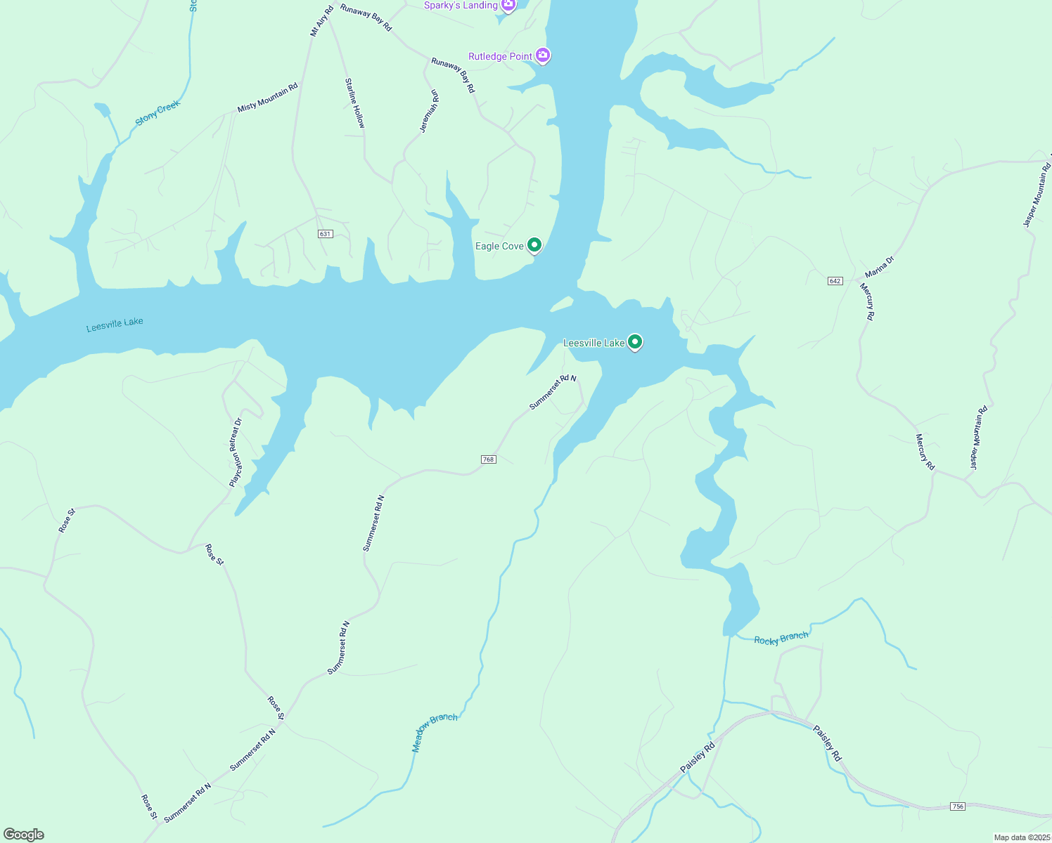 map of restaurants, bars, coffee shops, grocery stores, and more near 2964 Summerset Road North in Gretna