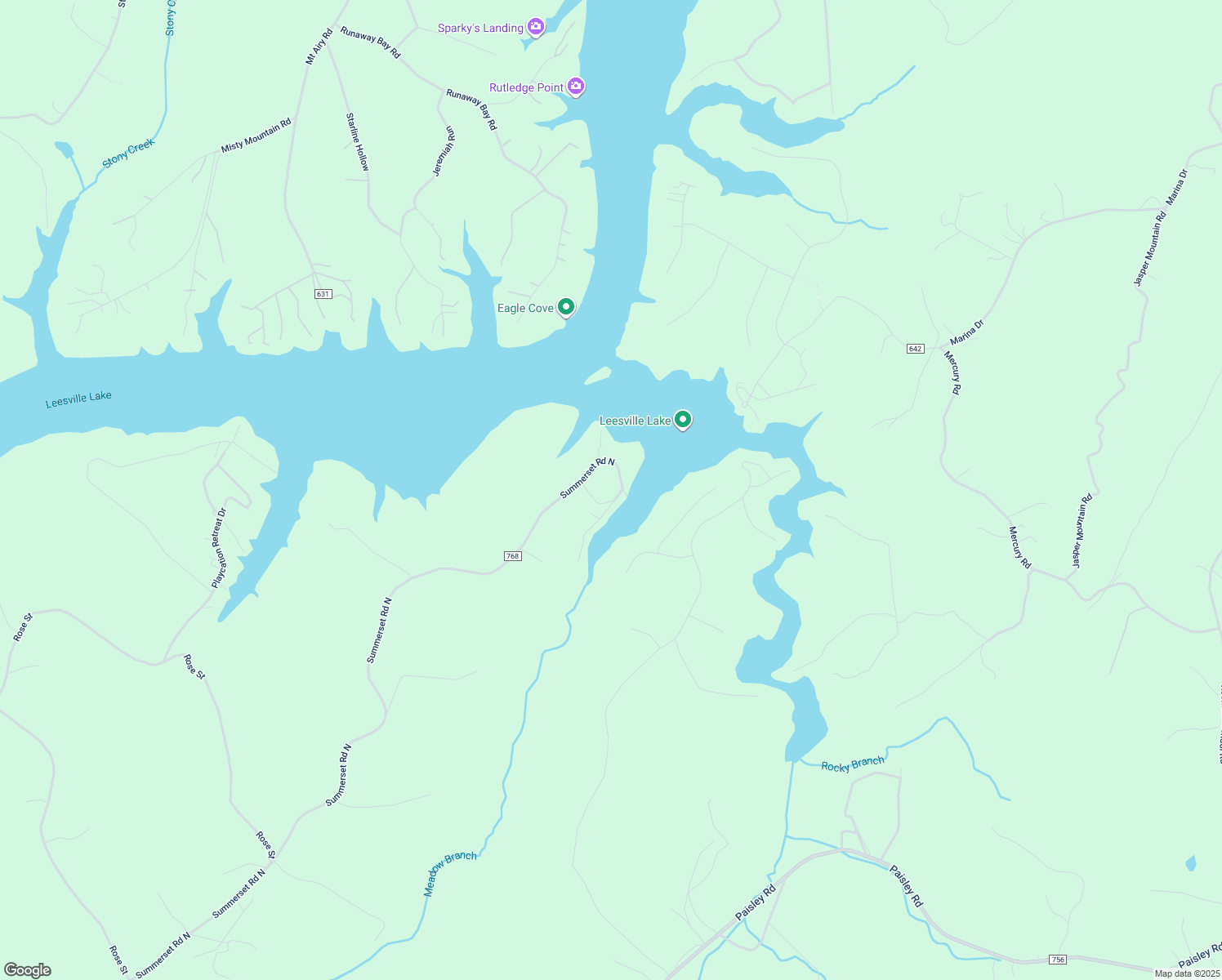 map of restaurants, bars, coffee shops, grocery stores, and more near 3324 Summerset Road North in Gretna