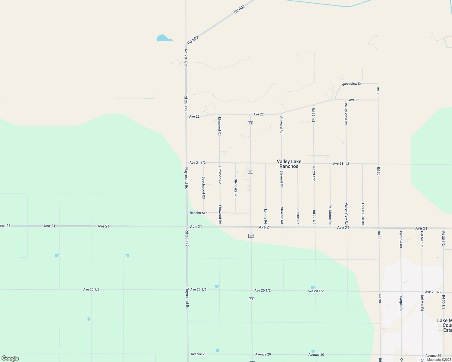 map of restaurants, bars, coffee shops, grocery stores, and more near 21361 Elmwood Rd in Madera