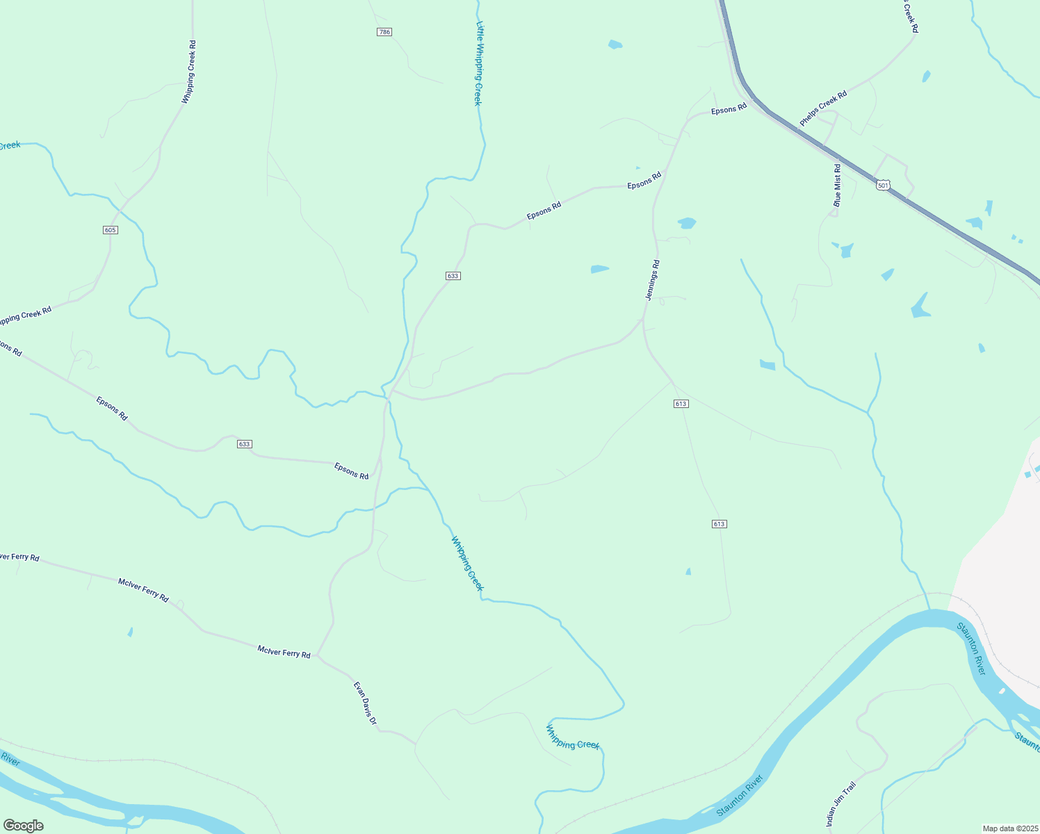 map of restaurants, bars, coffee shops, grocery stores, and more near 991 Jennings Road in Gladys