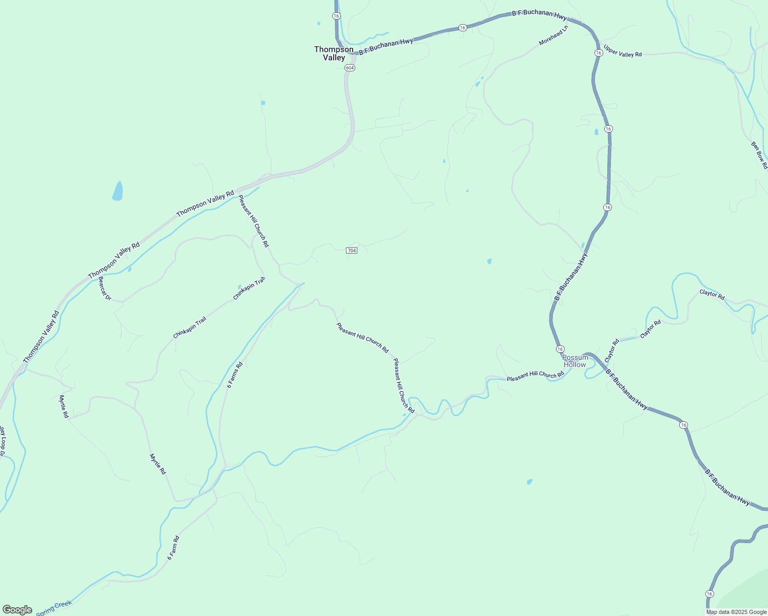 map of restaurants, bars, coffee shops, grocery stores, and more near 1418 Pleasant Hill Church Road in Tazewell