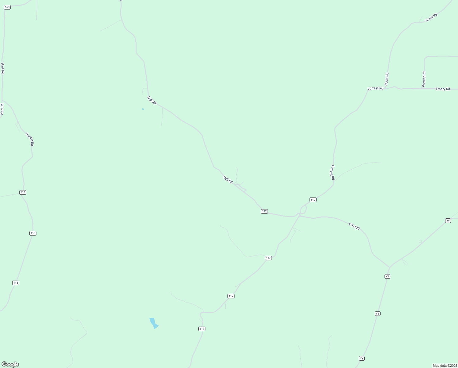 map of restaurants, bars, coffee shops, grocery stores, and more near 411 Hall Road in Macomb