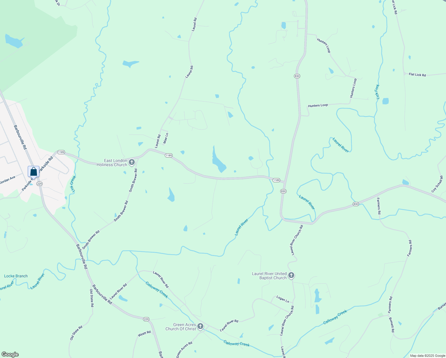 map of restaurants, bars, coffee shops, grocery stores, and more near 2817 River Road in London