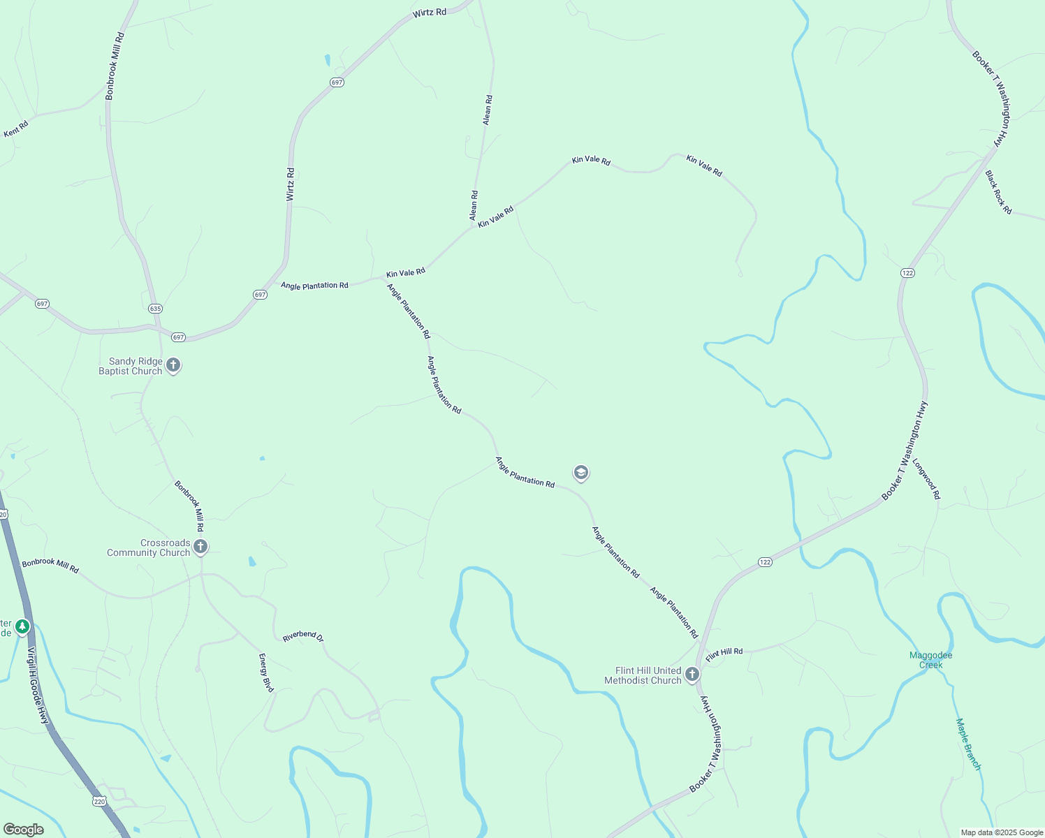 map of restaurants, bars, coffee shops, grocery stores, and more near 77 Cheyenne Lane in Rocky Mount