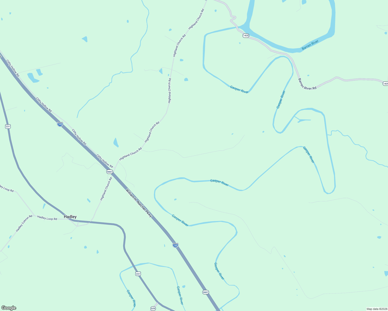 map of restaurants, bars, coffee shops, grocery stores, and more near Wand Cemetery Road in Warren County