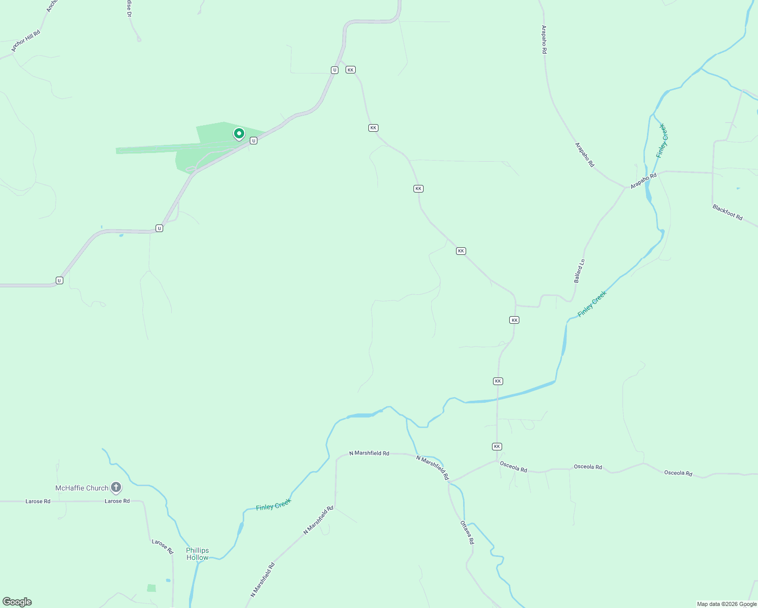 map of restaurants, bars, coffee shops, grocery stores, and more near 704 Choctaw Road in Rogersville