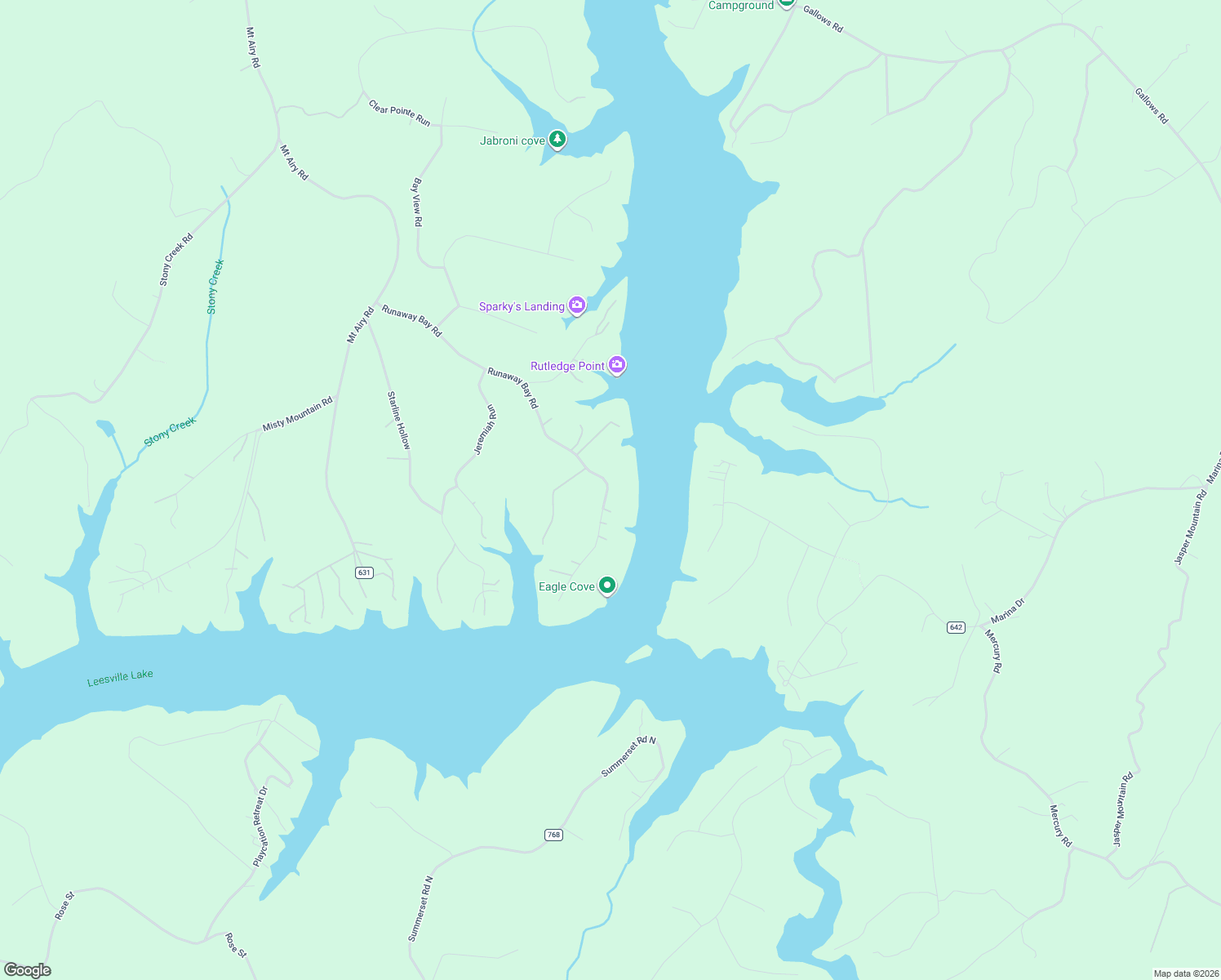 map of restaurants, bars, coffee shops, grocery stores, and more near 890 Runaway Bay Rd in Lynch Station