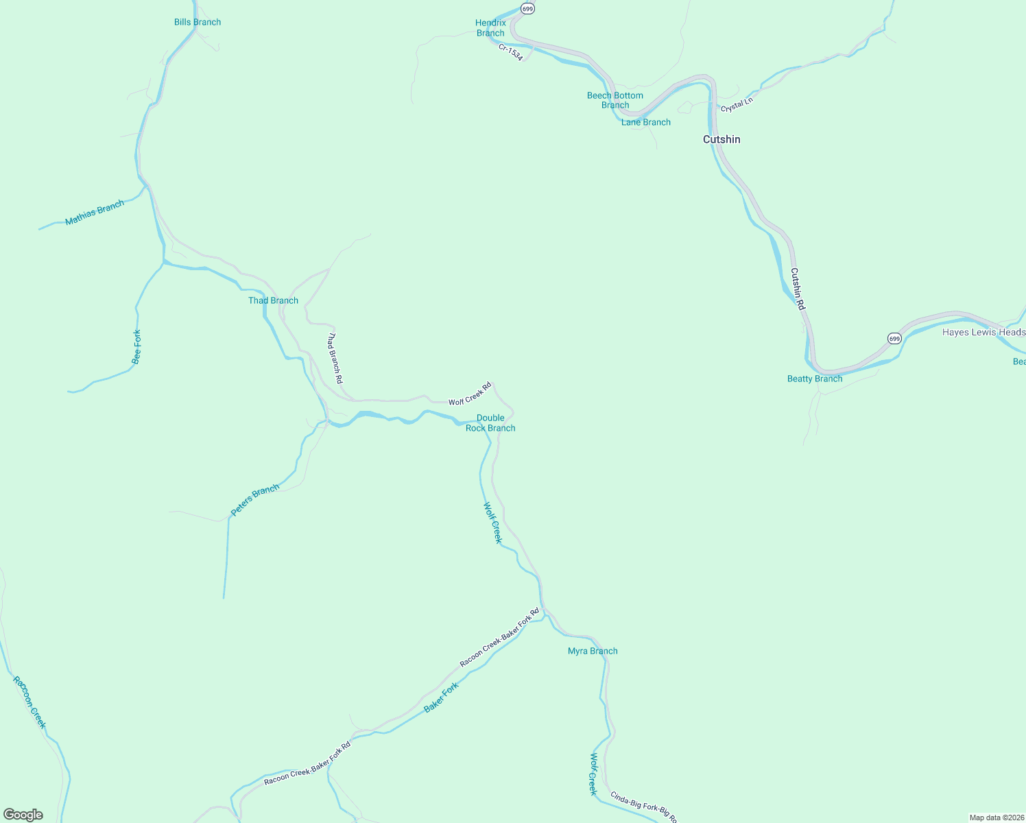 map of restaurants, bars, coffee shops, grocery stores, and more near Cinda-Big Fork-Big Rock Road in Yeaddiss