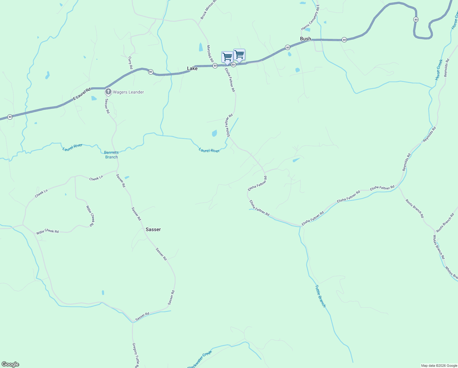 map of restaurants, bars, coffee shops, grocery stores, and more near Bernard Road in London