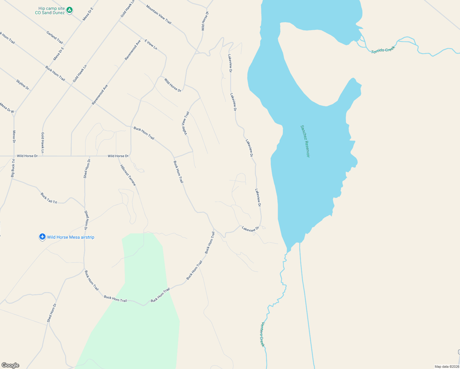 map of restaurants, bars, coffee shops, grocery stores, and more near Lakeview Drive in San Luis