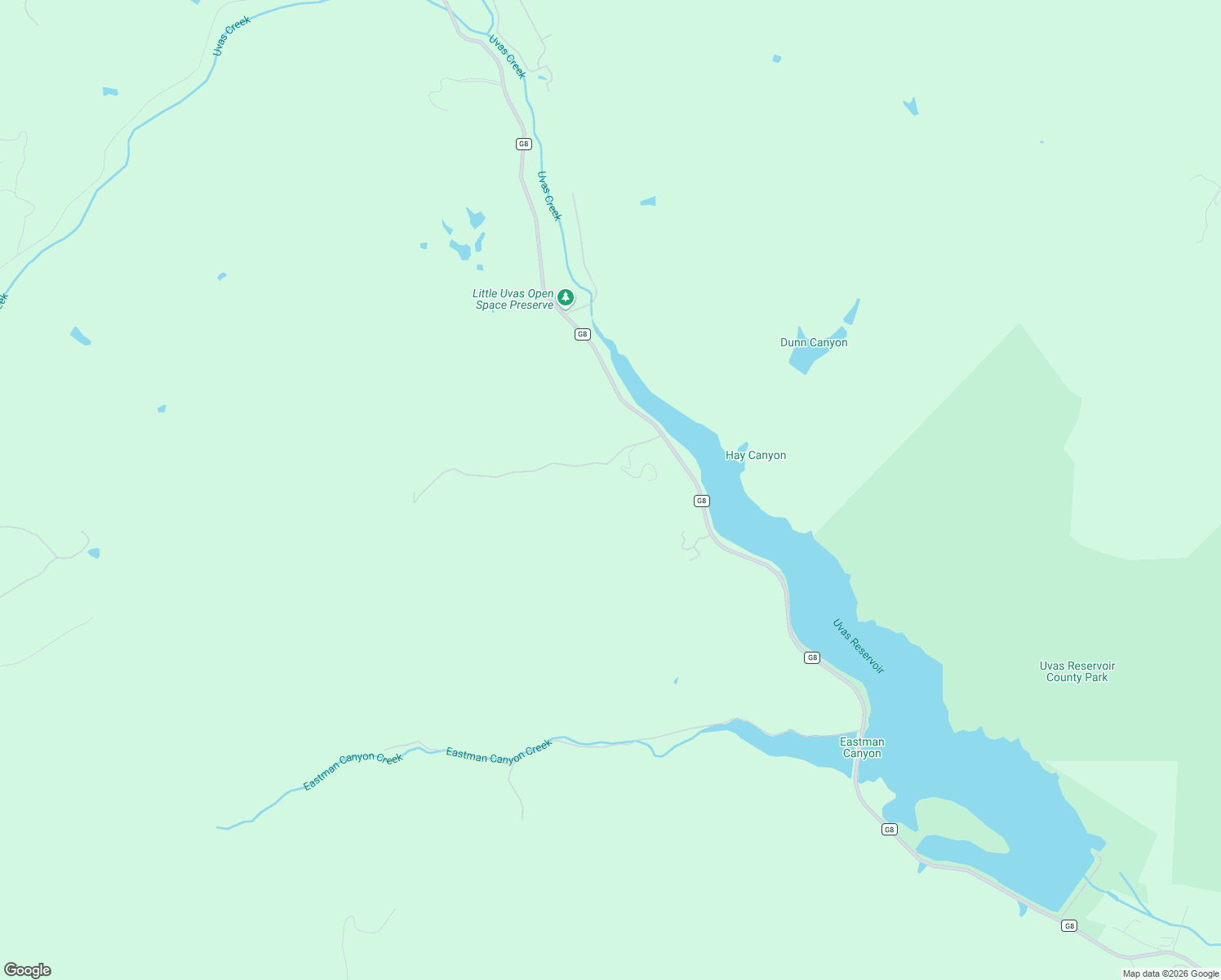map of restaurants, bars, coffee shops, grocery stores, and more near 15775 Uvas Road in Morgan Hill