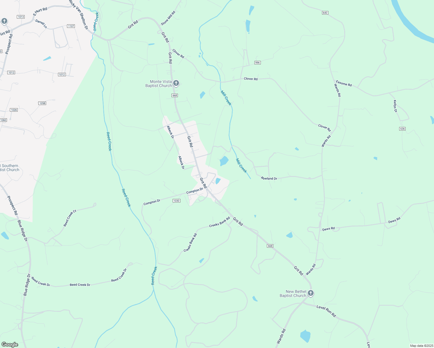 map of restaurants, bars, coffee shops, grocery stores, and more near 244 Picker Circle in Hurt