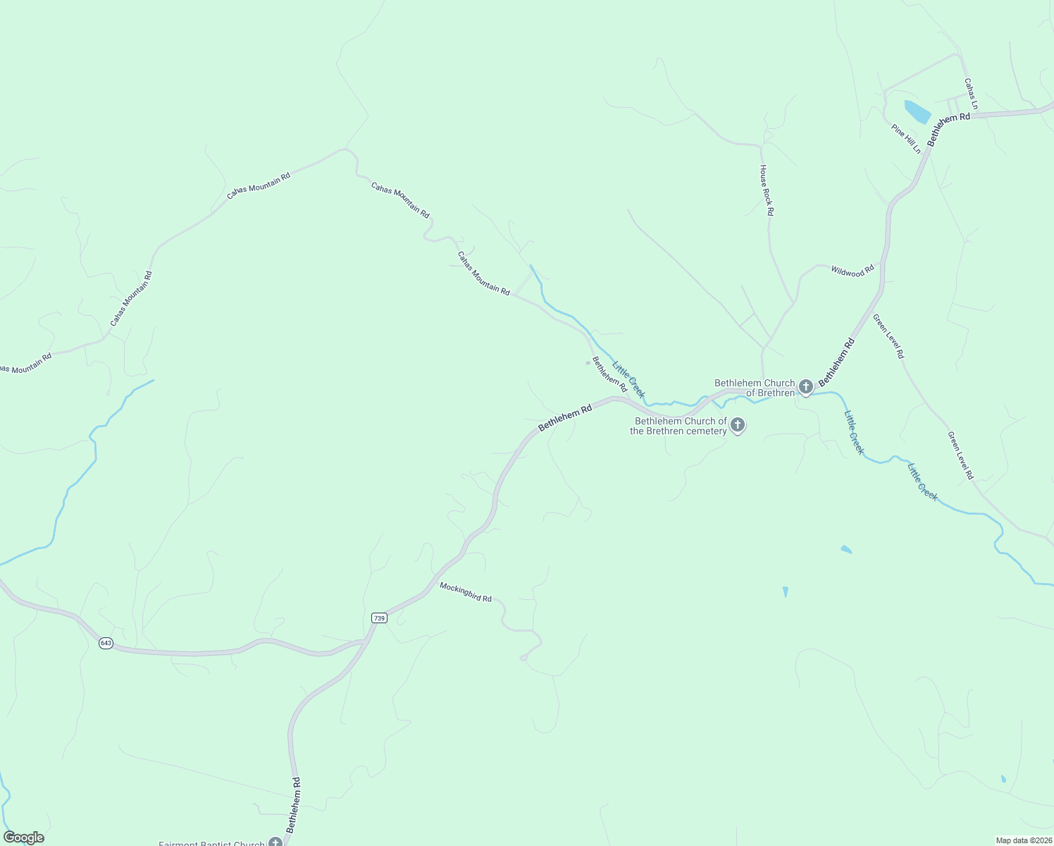 map of restaurants, bars, coffee shops, grocery stores, and more near 3475 Bethlehem Road in Boones Mill
