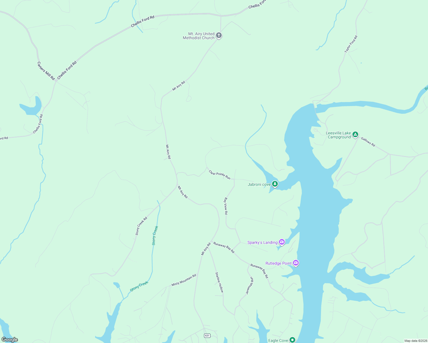 map of restaurants, bars, coffee shops, grocery stores, and more near Clear Pointe Run in Lynch Station