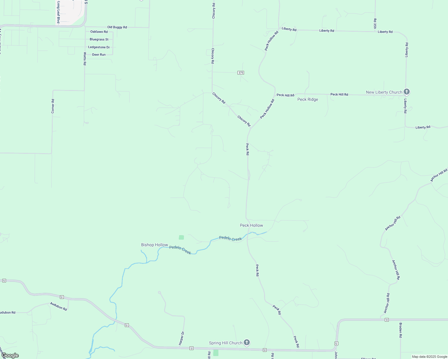 map of restaurants, bars, coffee shops, grocery stores, and more near 858-874 Pedelo Road in Rogersville