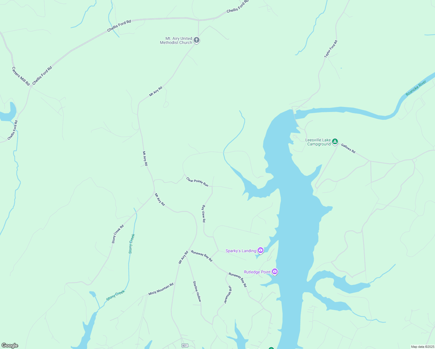map of restaurants, bars, coffee shops, grocery stores, and more near 571 Bay View Road in Lynch Station