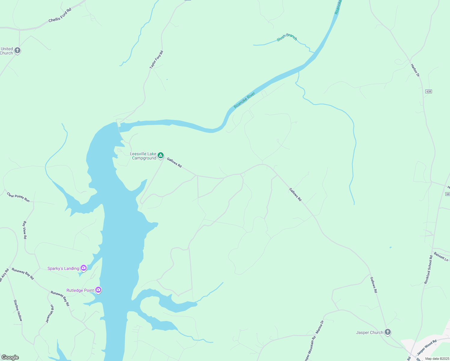 map of restaurants, bars, coffee shops, grocery stores, and more near 2453 Gallows Road in Gretna