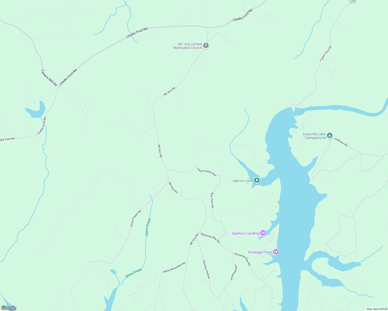 map of restaurants, bars, coffee shops, grocery stores, and more near Clear Pointe Run in Lynch Station