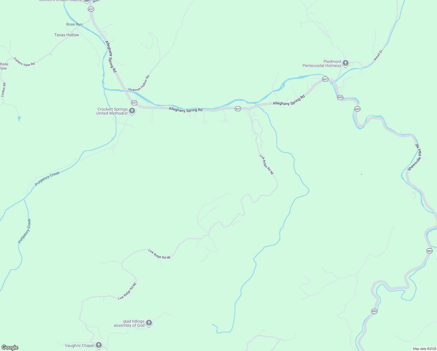 map of restaurants, bars, coffee shops, grocery stores, and more near in Alleghany Springs