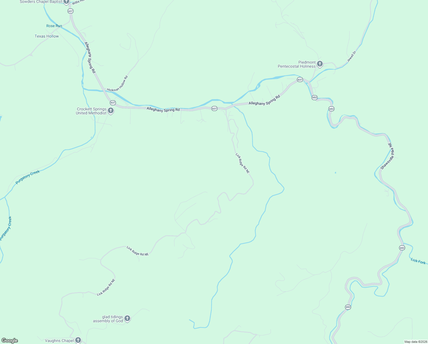 map of restaurants, bars, coffee shops, grocery stores, and more near in Alleghany Springs