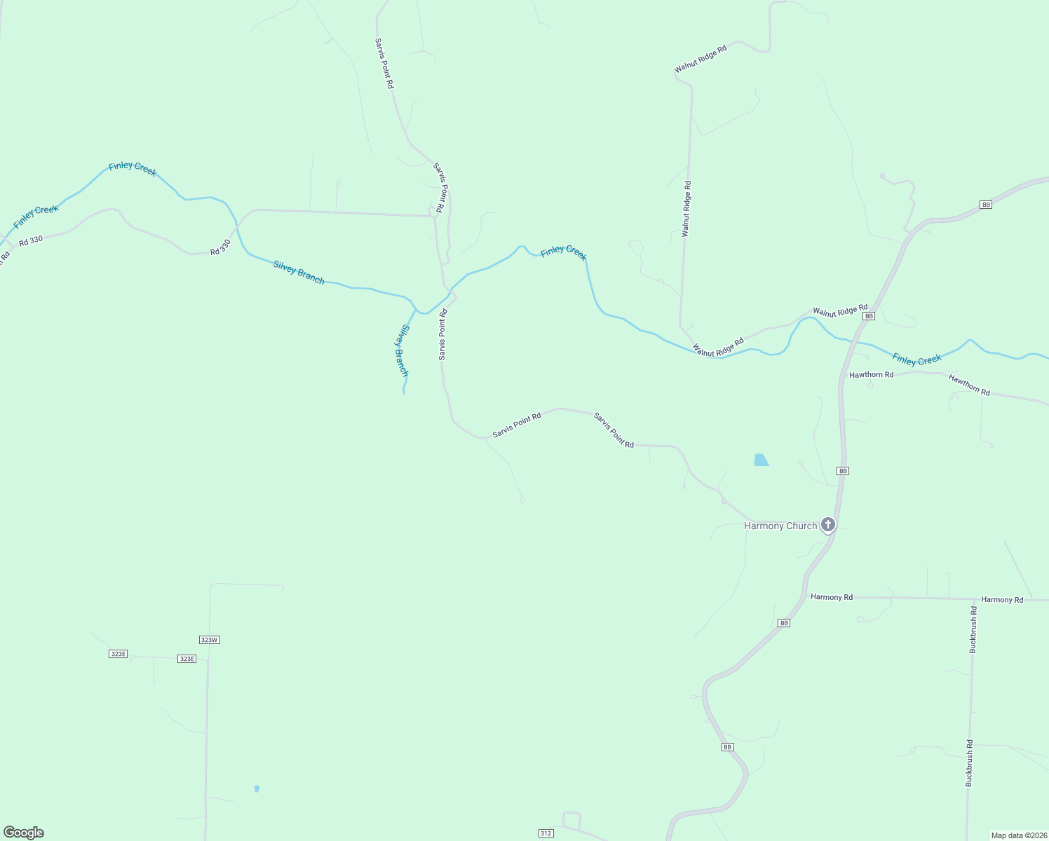 map of restaurants, bars, coffee shops, grocery stores, and more near 1243 Sarvis Point Road in Seymour