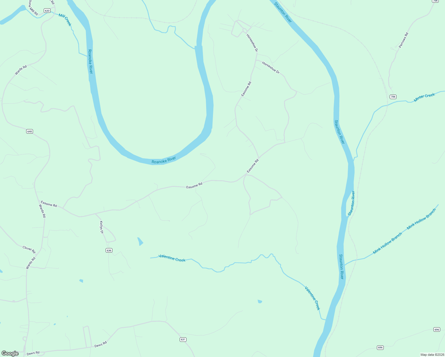 map of restaurants, bars, coffee shops, grocery stores, and more near 1621 Easome Road in Hurt