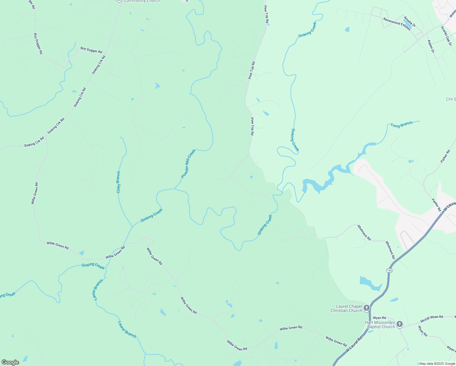 map of restaurants, bars, coffee shops, grocery stores, and more near 4030 Pine Top Road in London