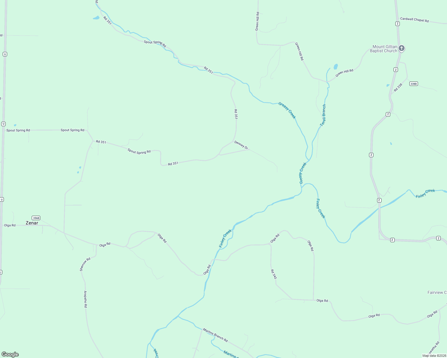 map of restaurants, bars, coffee shops, grocery stores, and more near 1770 Spout Spring Road in Fordland