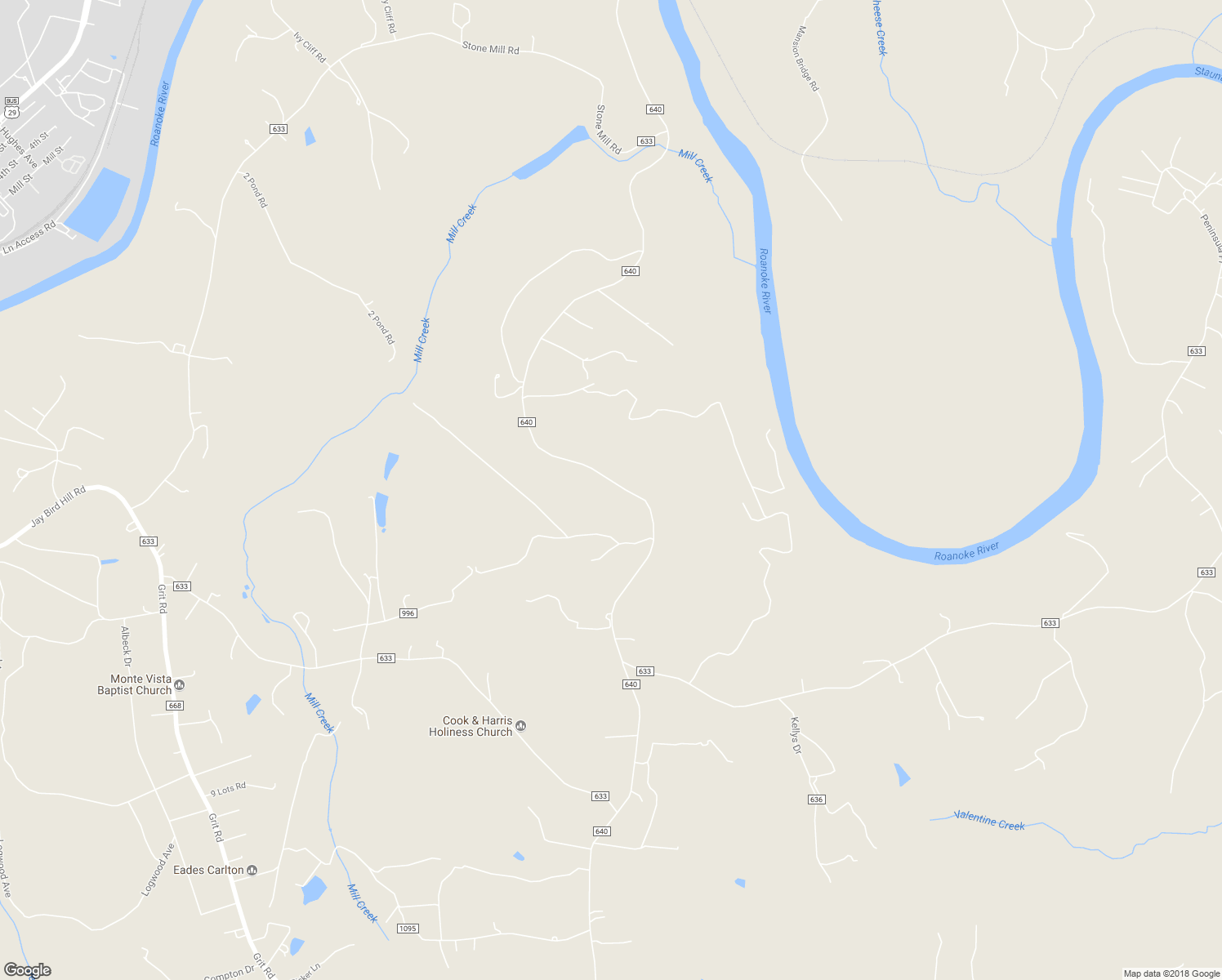 map of restaurants, bars, coffee shops, grocery stores, and more near 6229 Wards Road in Hurt