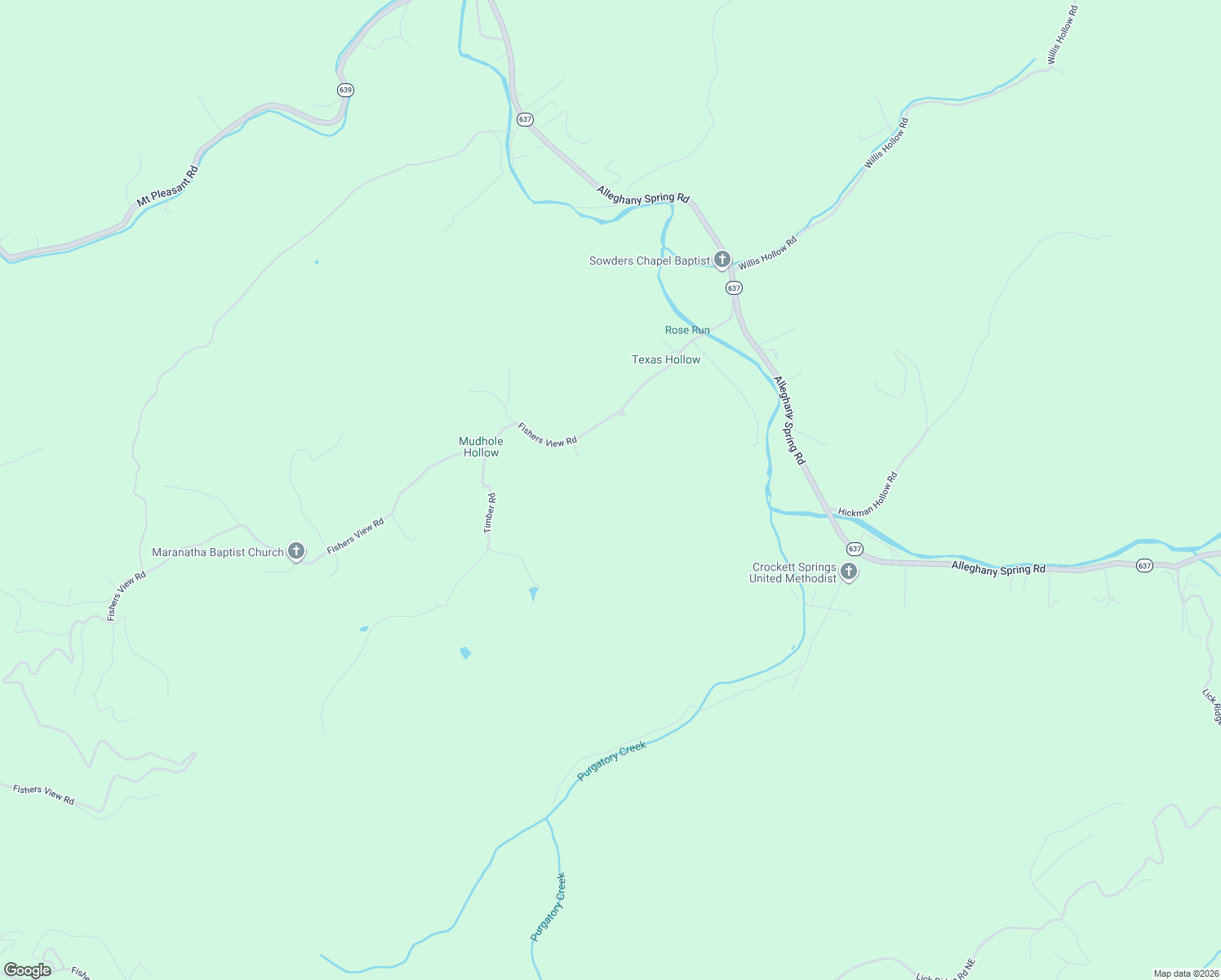 map of restaurants, bars, coffee shops, grocery stores, and more near 2638 Fishers View Road in Shawsville