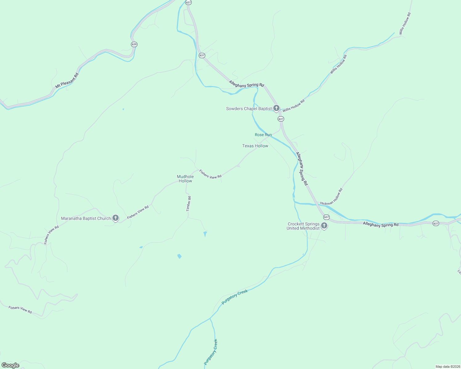 map of restaurants, bars, coffee shops, grocery stores, and more near 2638 Fishers View Road in Shawsville