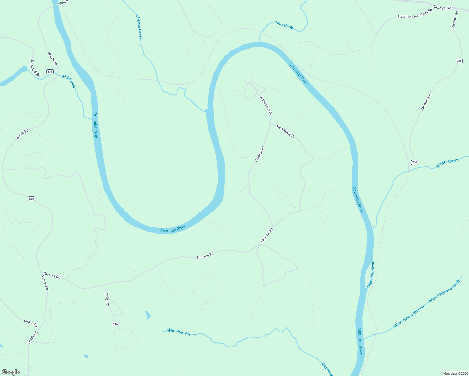 map of restaurants, bars, coffee shops, grocery stores, and more near 2453 Easome Rd in Hurt