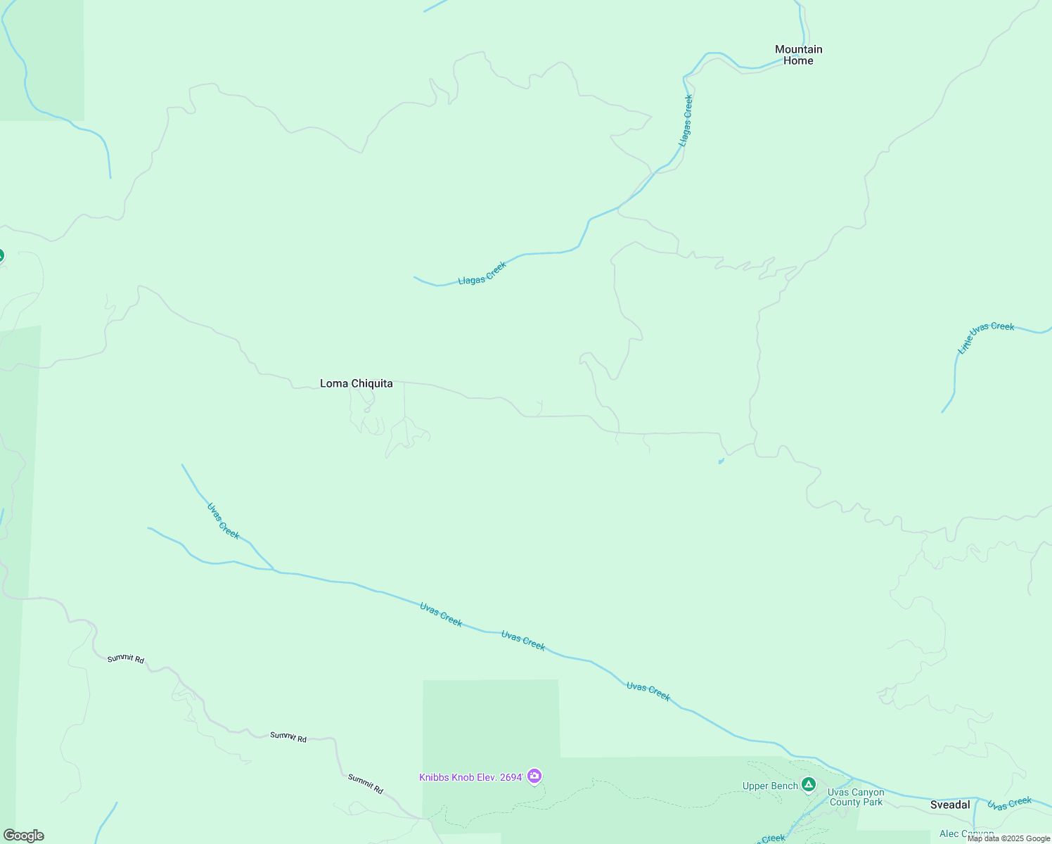 map of restaurants, bars, coffee shops, grocery stores, and more near 30700 Loma Chiquita Road in Los Gatos