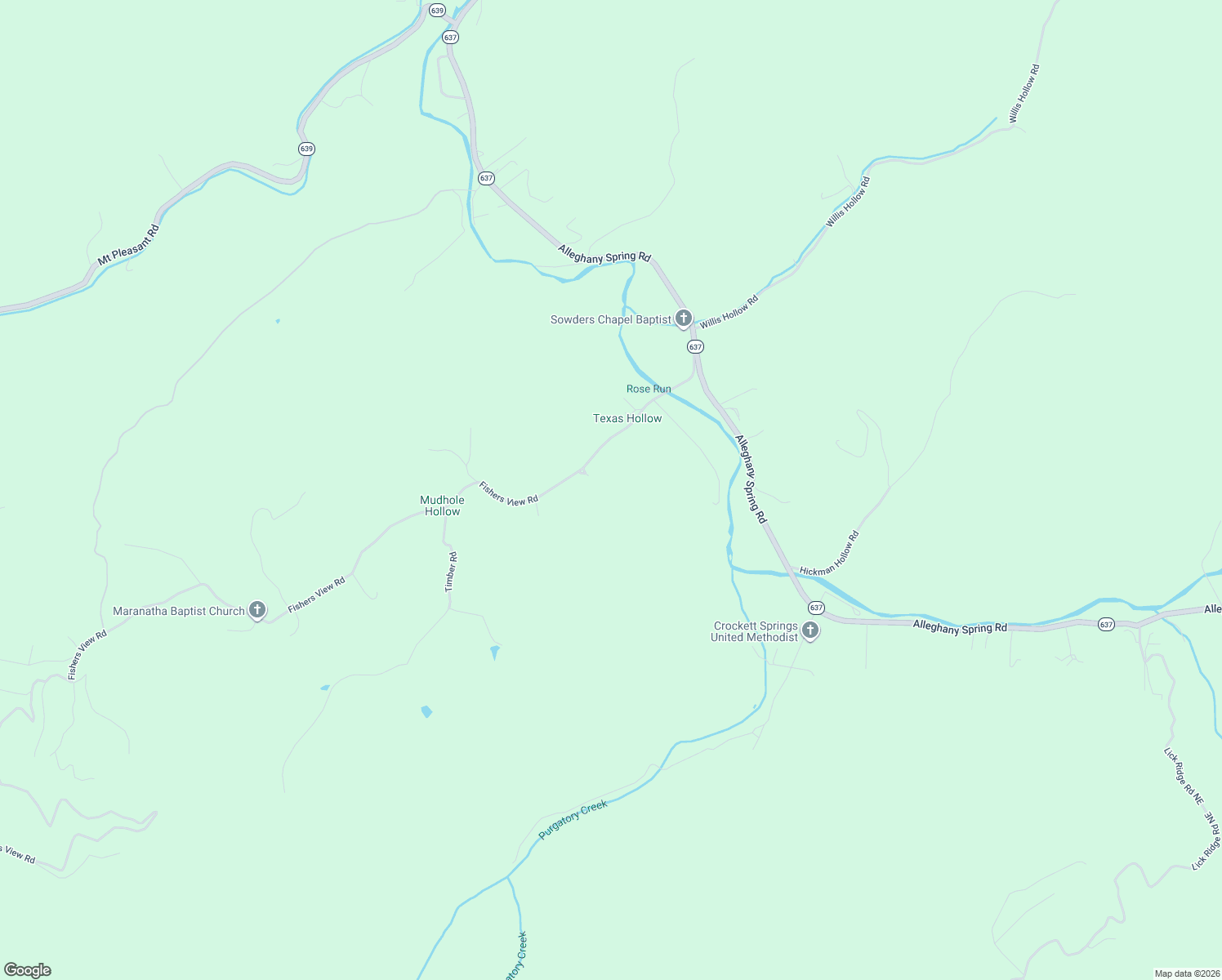 map of restaurants, bars, coffee shops, grocery stores, and more near 2560 Fishers View Road in Shawsville