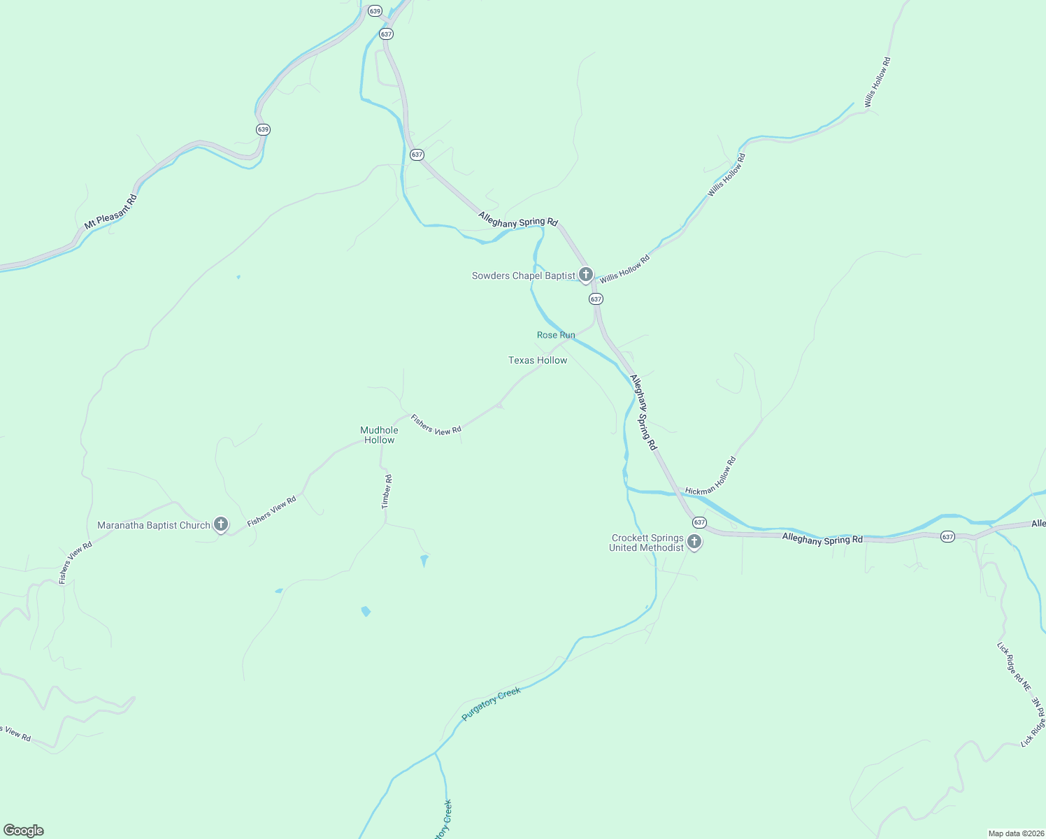 map of restaurants, bars, coffee shops, grocery stores, and more near 2560 Fishers View Road in Shawsville