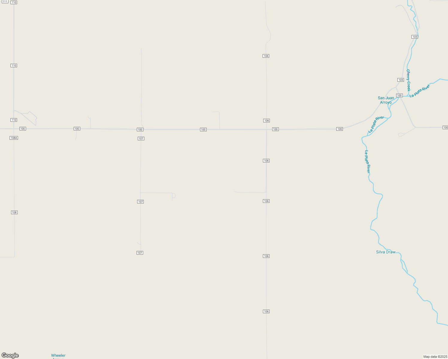 map of restaurants, bars, coffee shops, grocery stores, and more near 1005 County Road 106 in Hesperus
