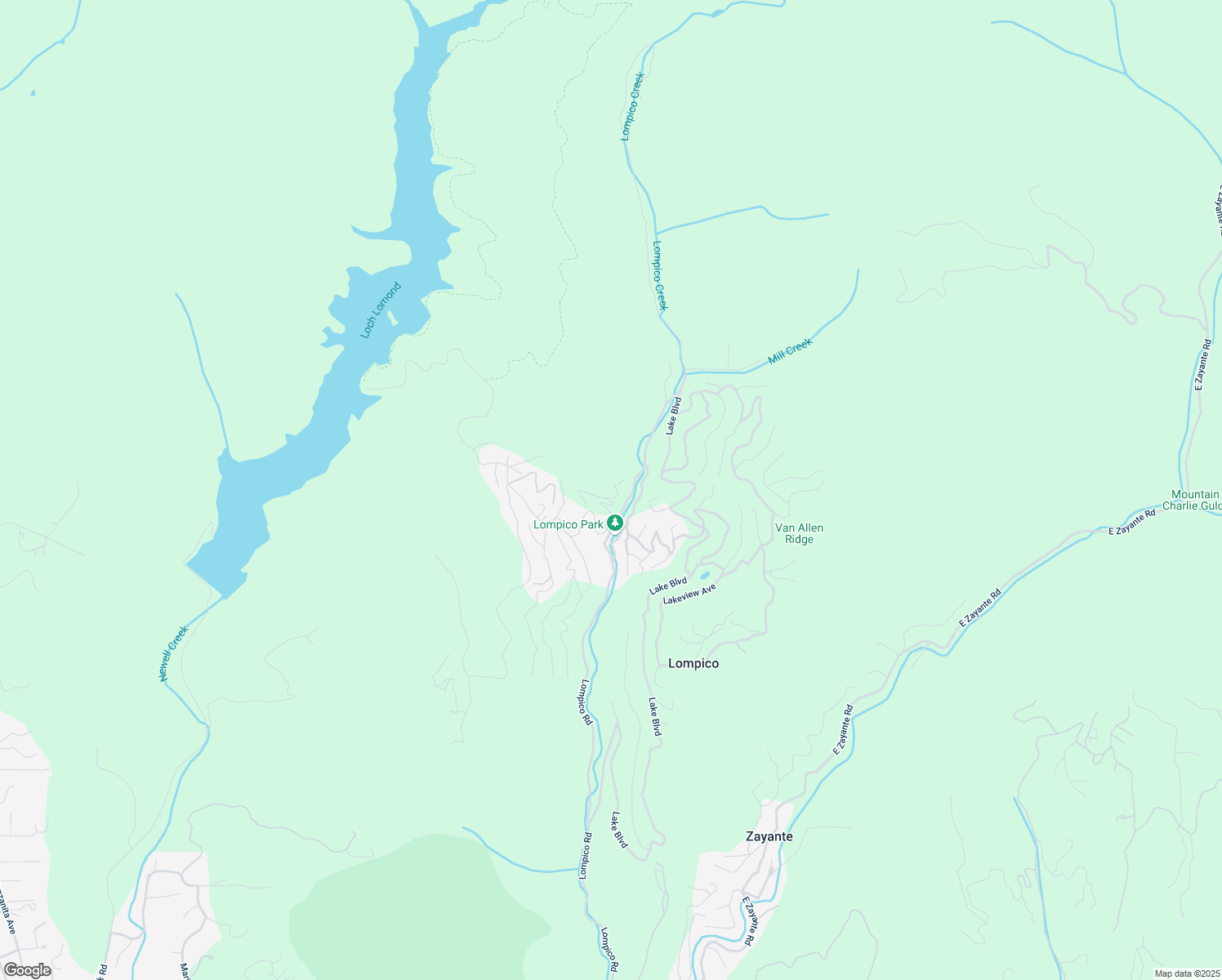 map of restaurants, bars, coffee shops, grocery stores, and more near 259 Lenore Way in Felton