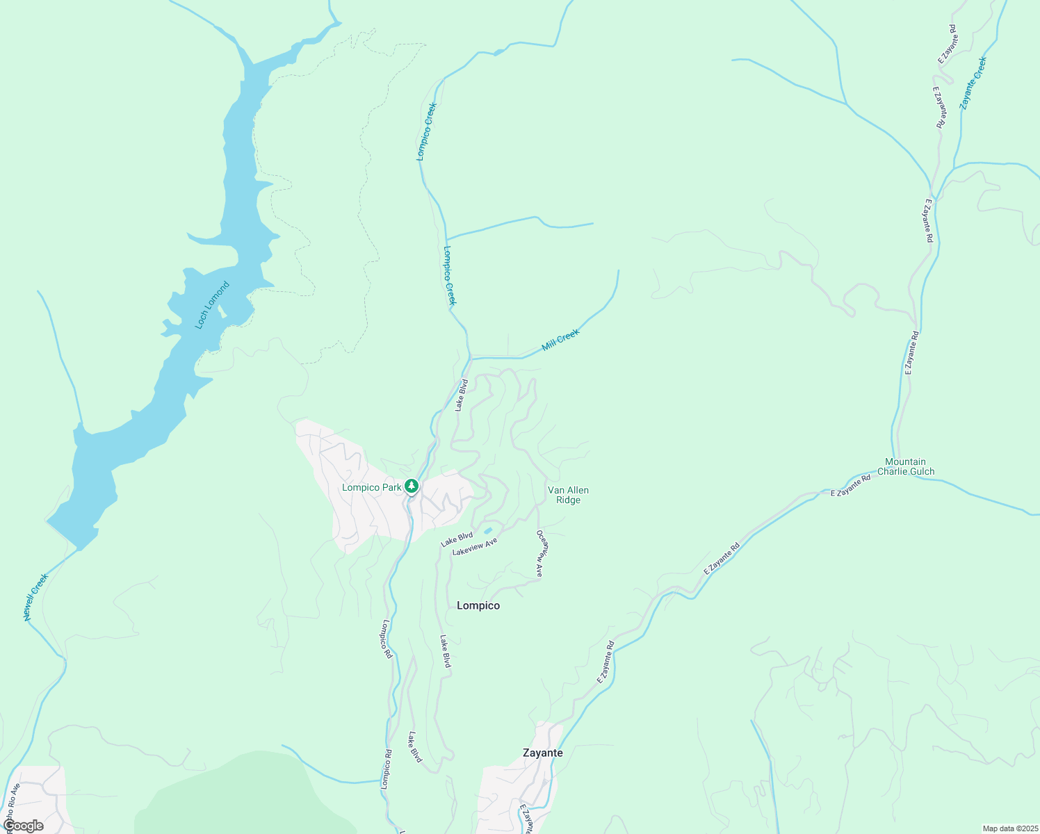 map of restaurants, bars, coffee shops, grocery stores, and more near 12235 Volver Avenue in Felton
