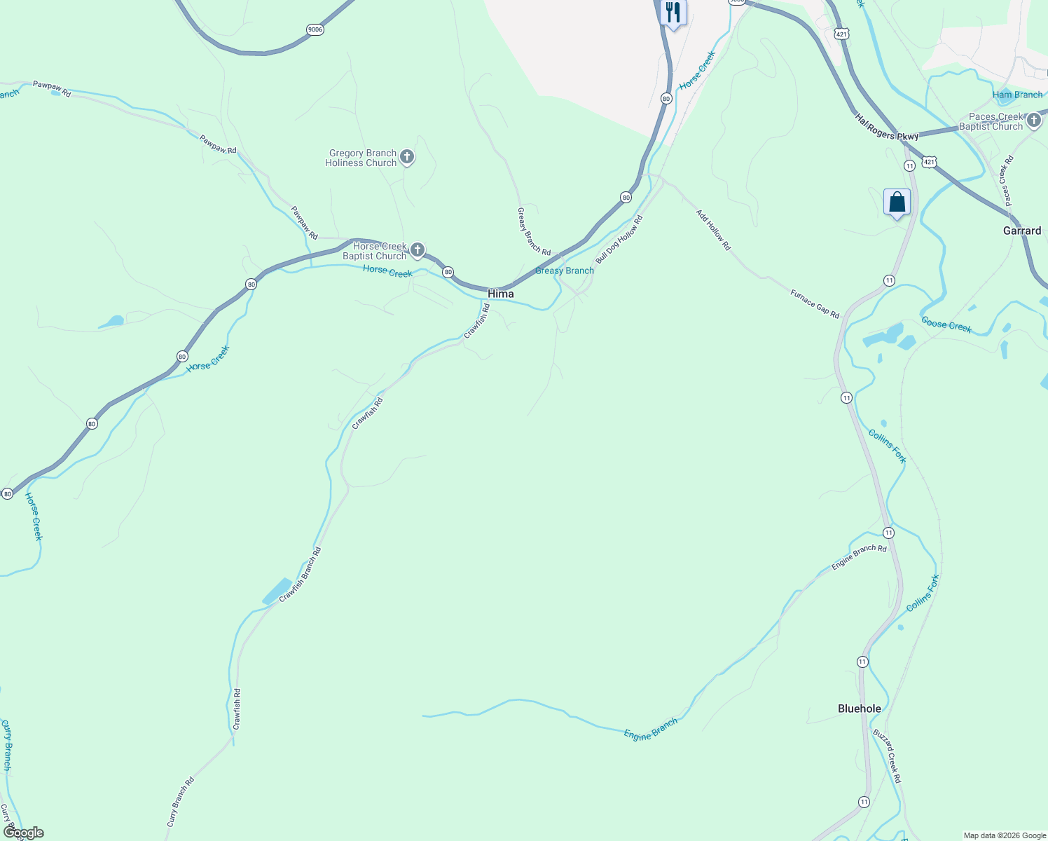 map of restaurants, bars, coffee shops, grocery stores, and more near Toby Road in Manchester
