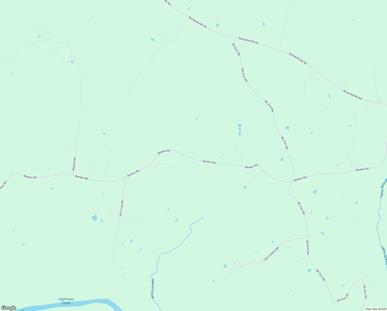 map of restaurants, bars, coffee shops, grocery stores, and more near 2390 Benleo Road in Bowling Green