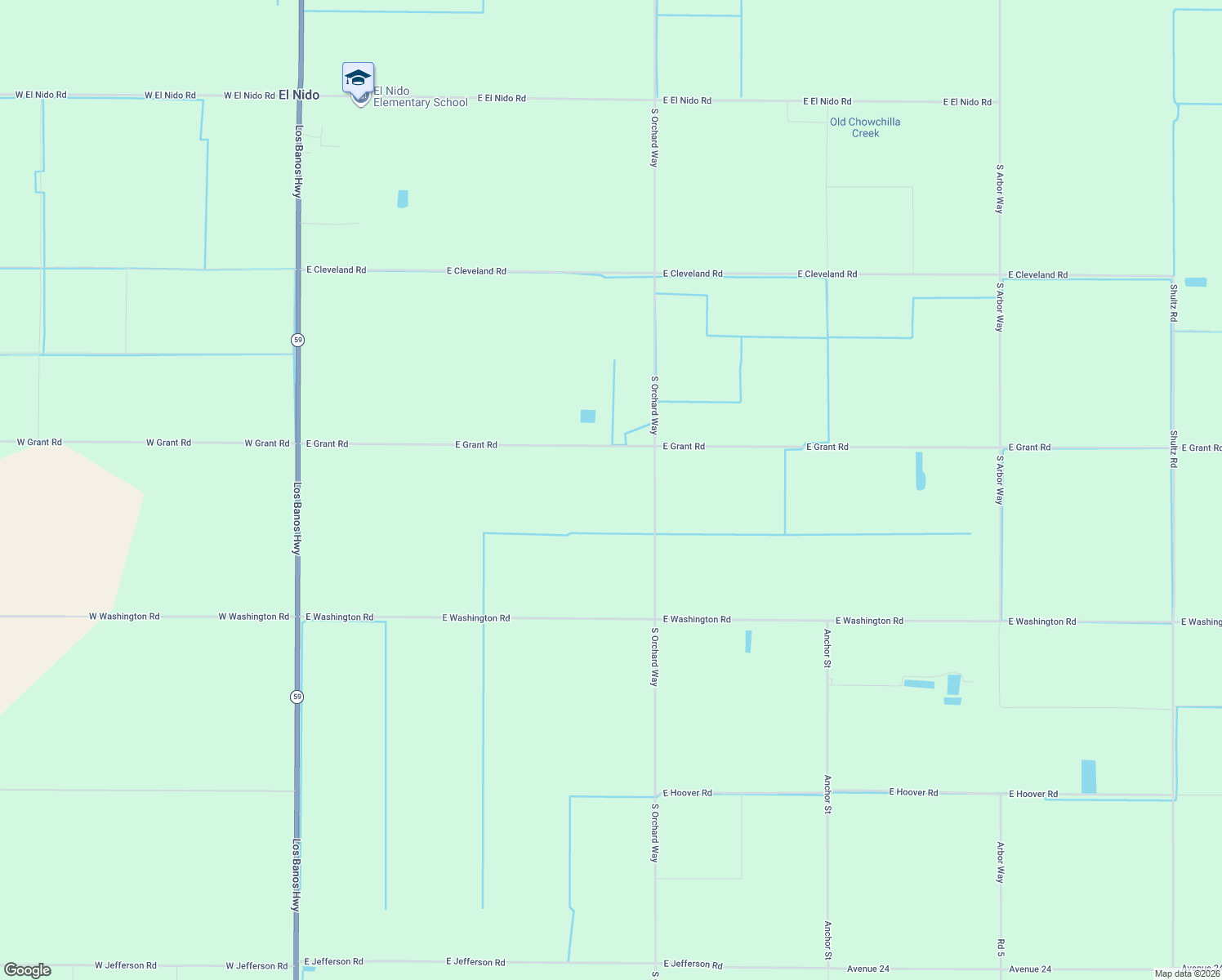 map of restaurants, bars, coffee shops, grocery stores, and more near 1304 East Washington Road in El Nido