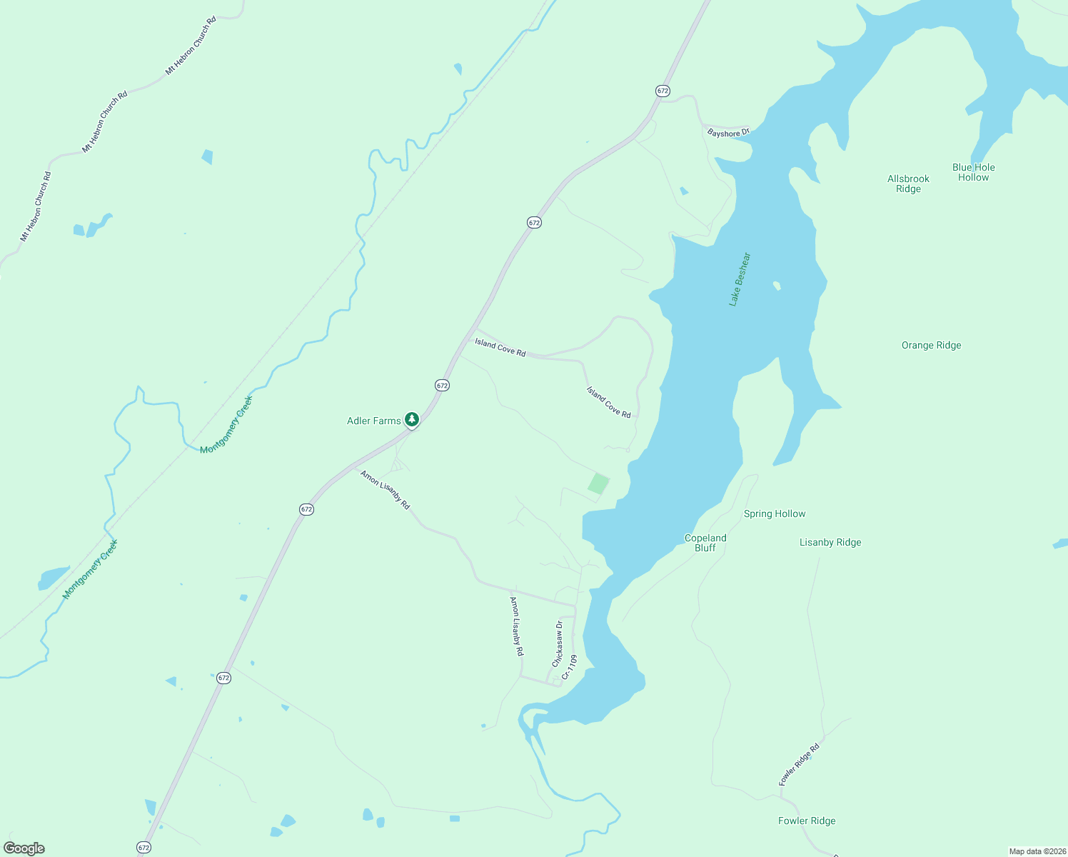map of restaurants, bars, coffee shops, grocery stores, and more near Alexander Road in Caldwell County