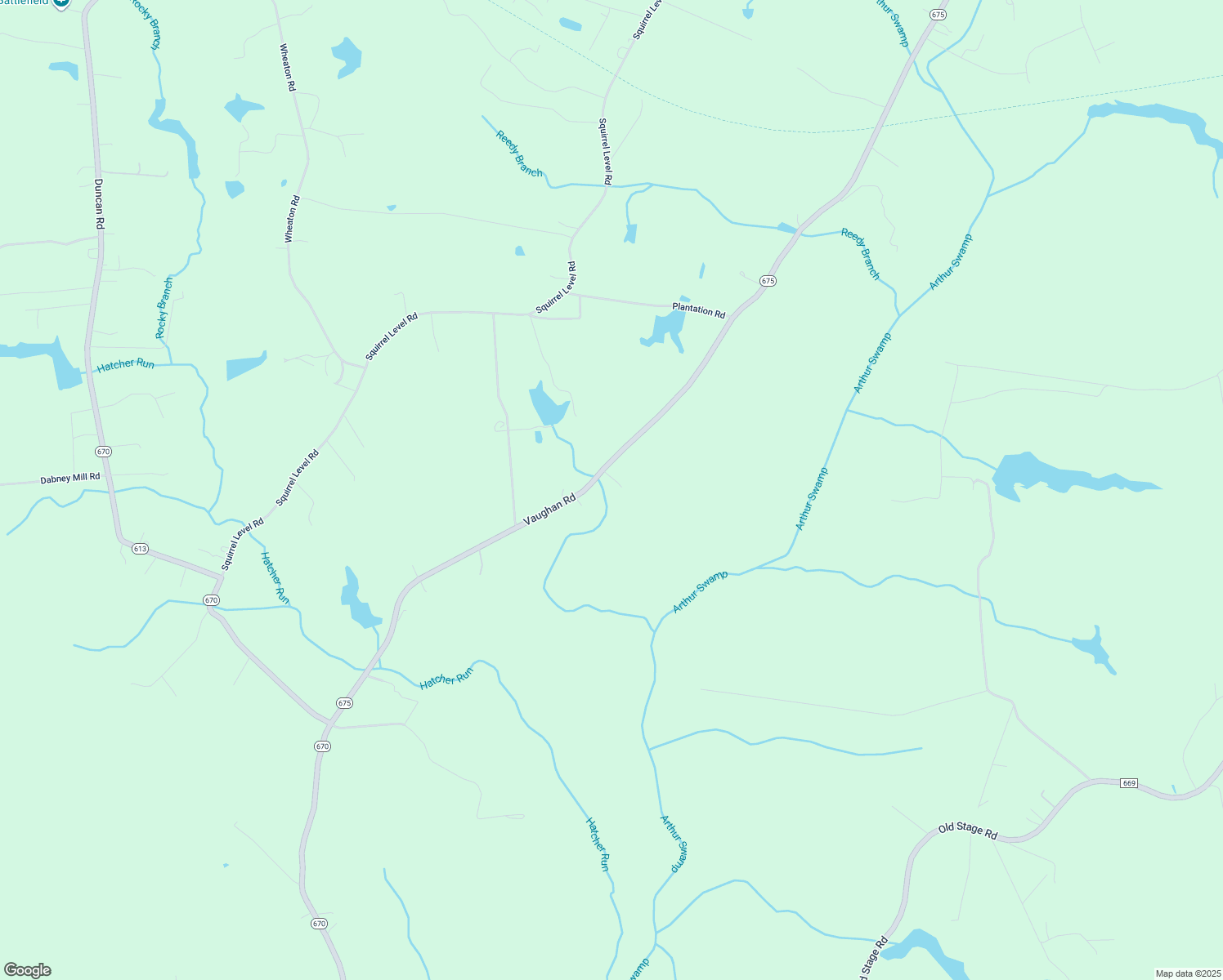 map of restaurants, bars, coffee shops, grocery stores, and more near 10635 Vaughan Road in Petersburg
