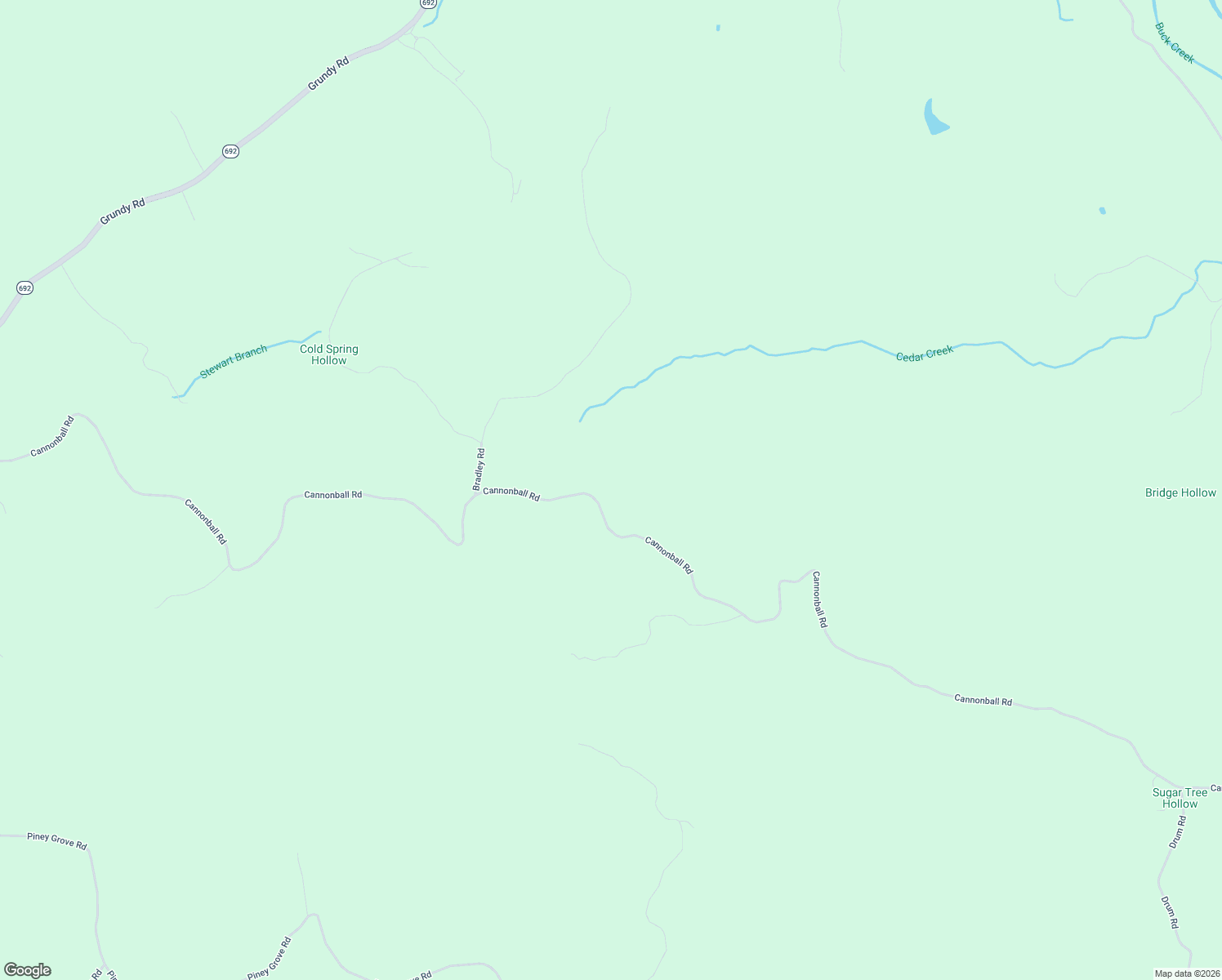 map of restaurants, bars, coffee shops, grocery stores, and more near 2684 Cannonball Road in Somerset