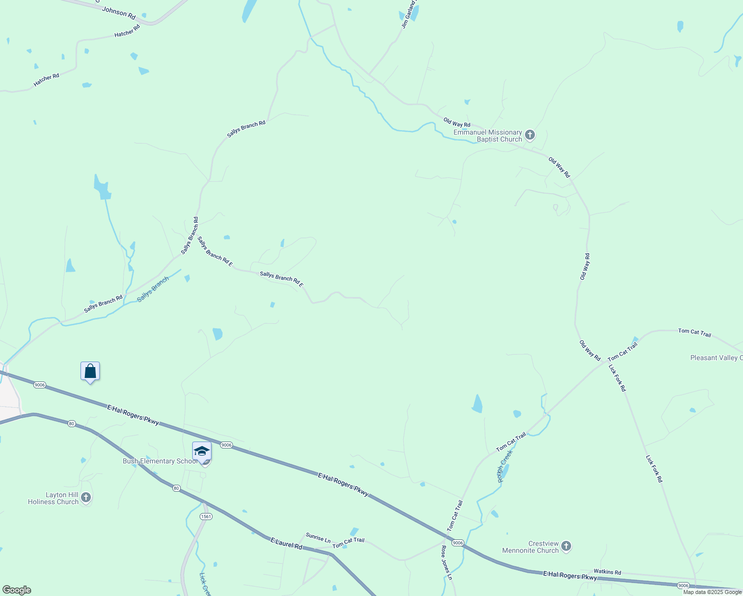 map of restaurants, bars, coffee shops, grocery stores, and more near 984 Sallys Branch Road East in London