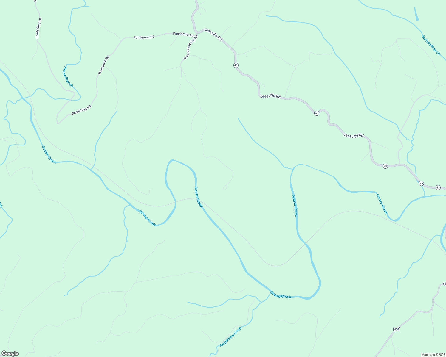 map of restaurants, bars, coffee shops, grocery stores, and more near 2481 School Crossing Road in Lynch Station